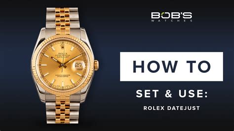 how to change time rolex datejust|Rolex watch change Datejust bezel.